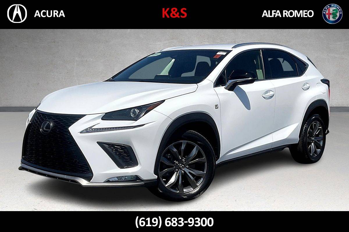 2019 Lexus NX NX 300 F Sport — SUV — 62,394 mi — San Diego, CA