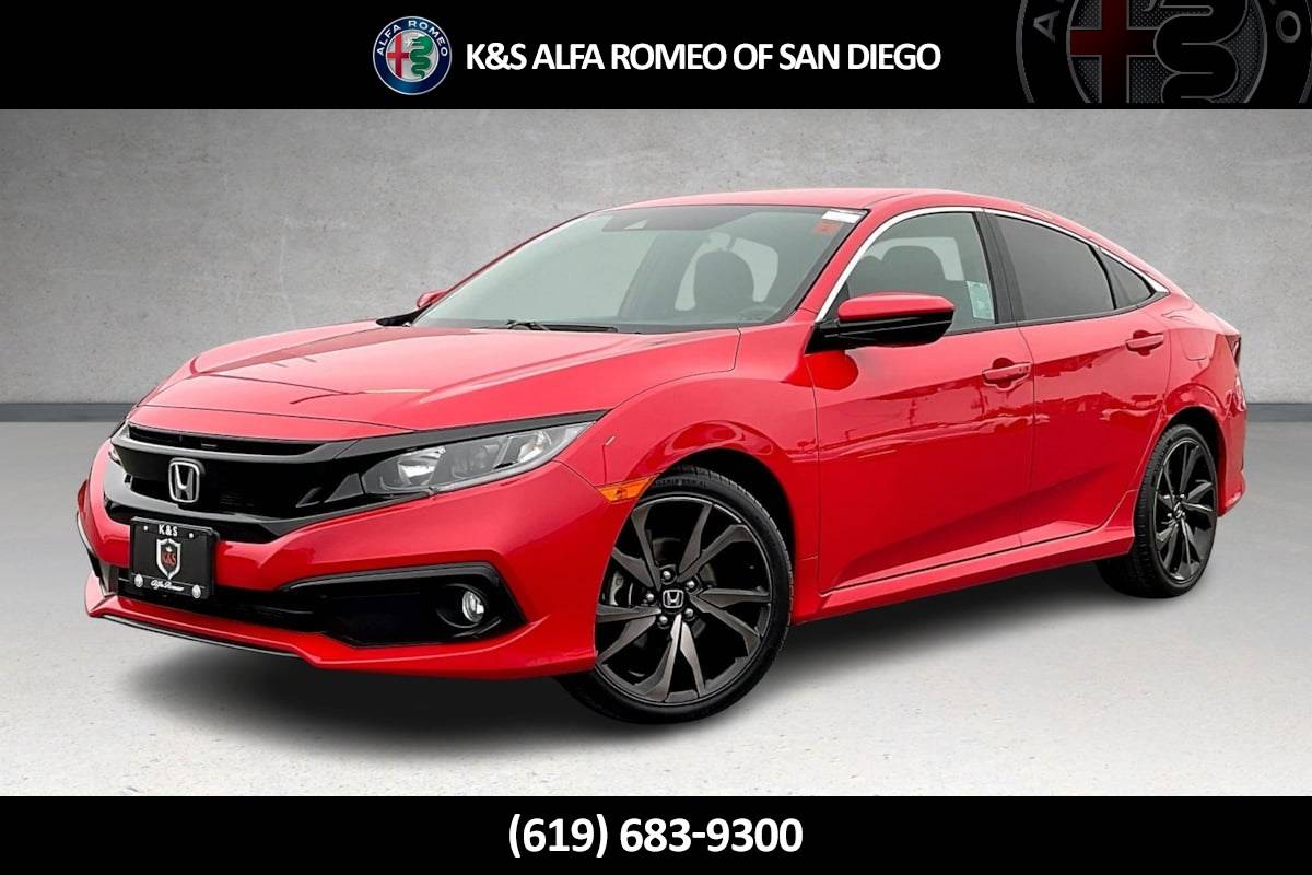 2020 Honda Civic Sport — Sedan — 47,406 mi — San Diego, CA
