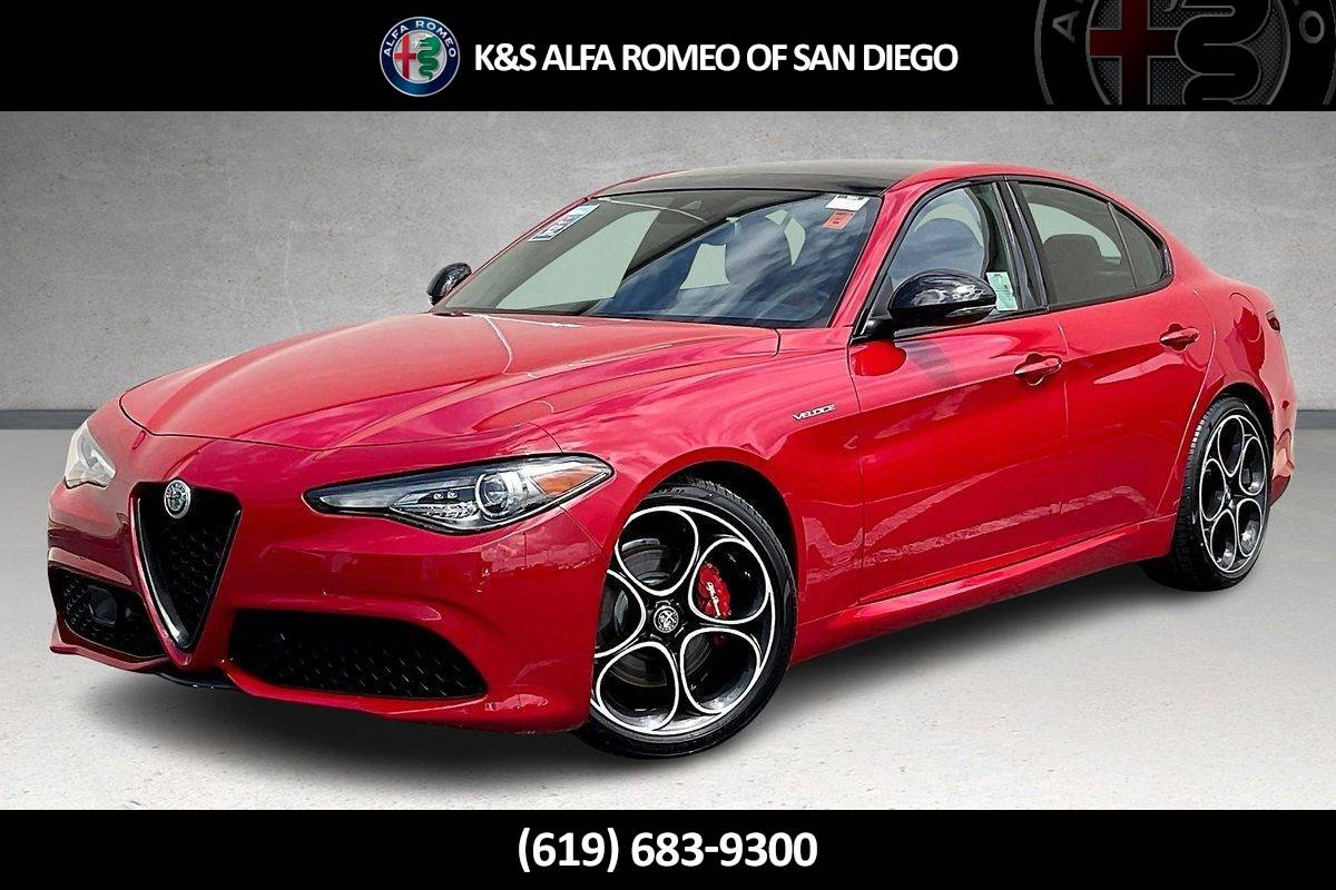 2023 Alfa Romeo Giulia Veloce — Sedan — 11,019 mi — San Diego, CA