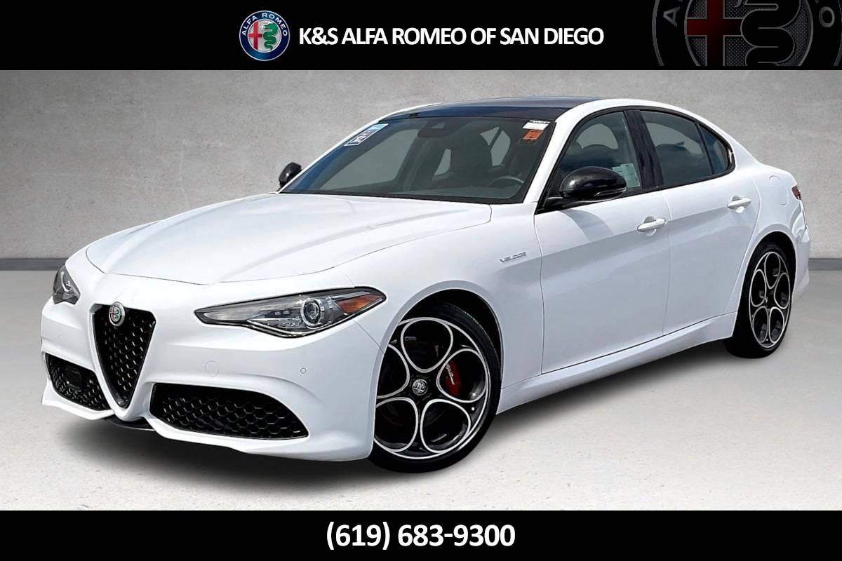 2023 Alfa Romeo Giulia Veloce — Sedan — 4,356 mi — San Diego, CA