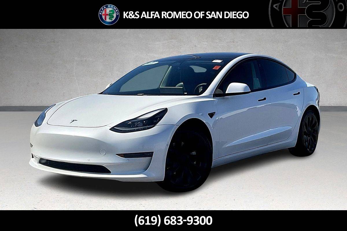 2021 Tesla Model 3 Long Range — Sedan — 63,930 mi — San Diego, CA