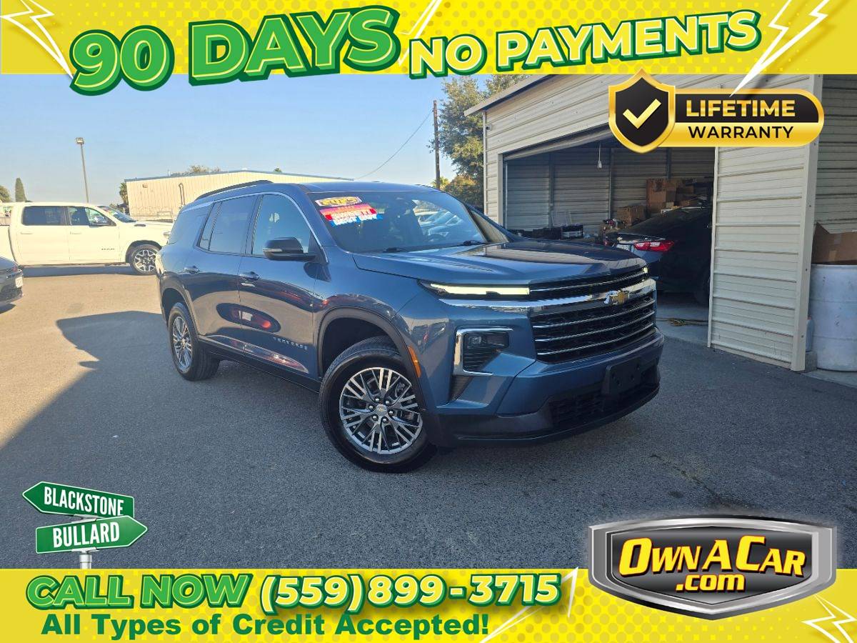 2025 Chevrolet Traverse LT — SUV — 13,343 mi — Fresno, CA