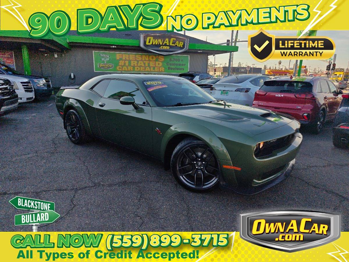 2019 Dodge Challenger R/T Scat Pack Widebody — Coupe — 45,155 mi — Fresno, CA