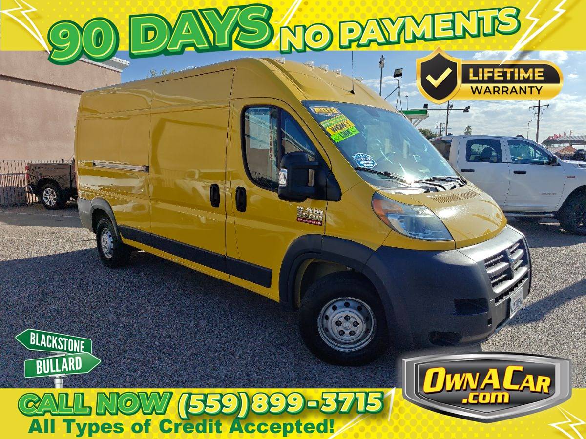 2018 Ram ProMaster Cargo Van 2500 — Cargo Van — 67,718 mi — Fresno, CA