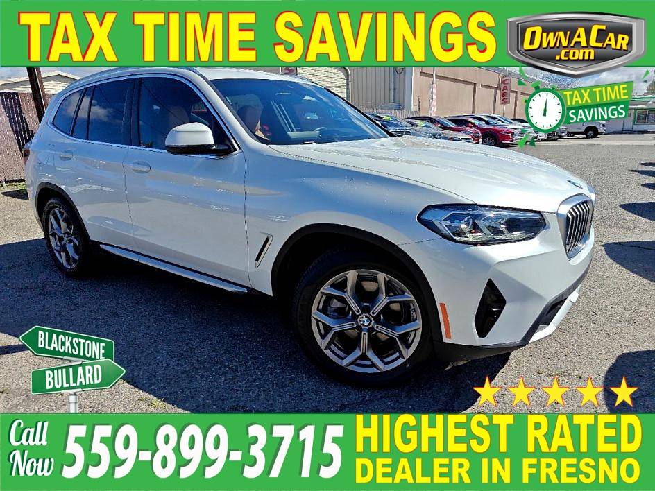 2022 BMW X3 30i — SUV — 55,369 mi — Fresno, CA
