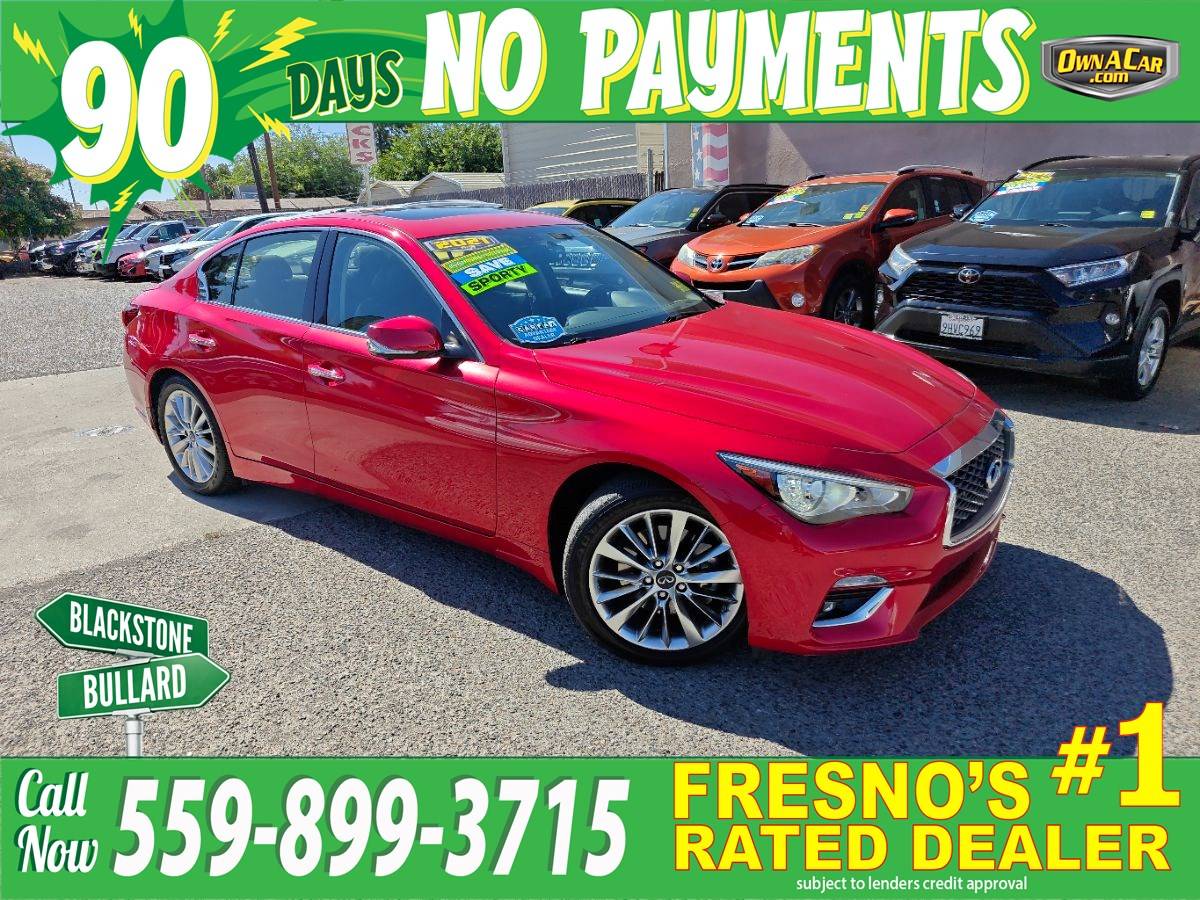 2021 INFINITI Q50 3.0t LUXE — Sedan — 43,183 mi — Fresno, CA