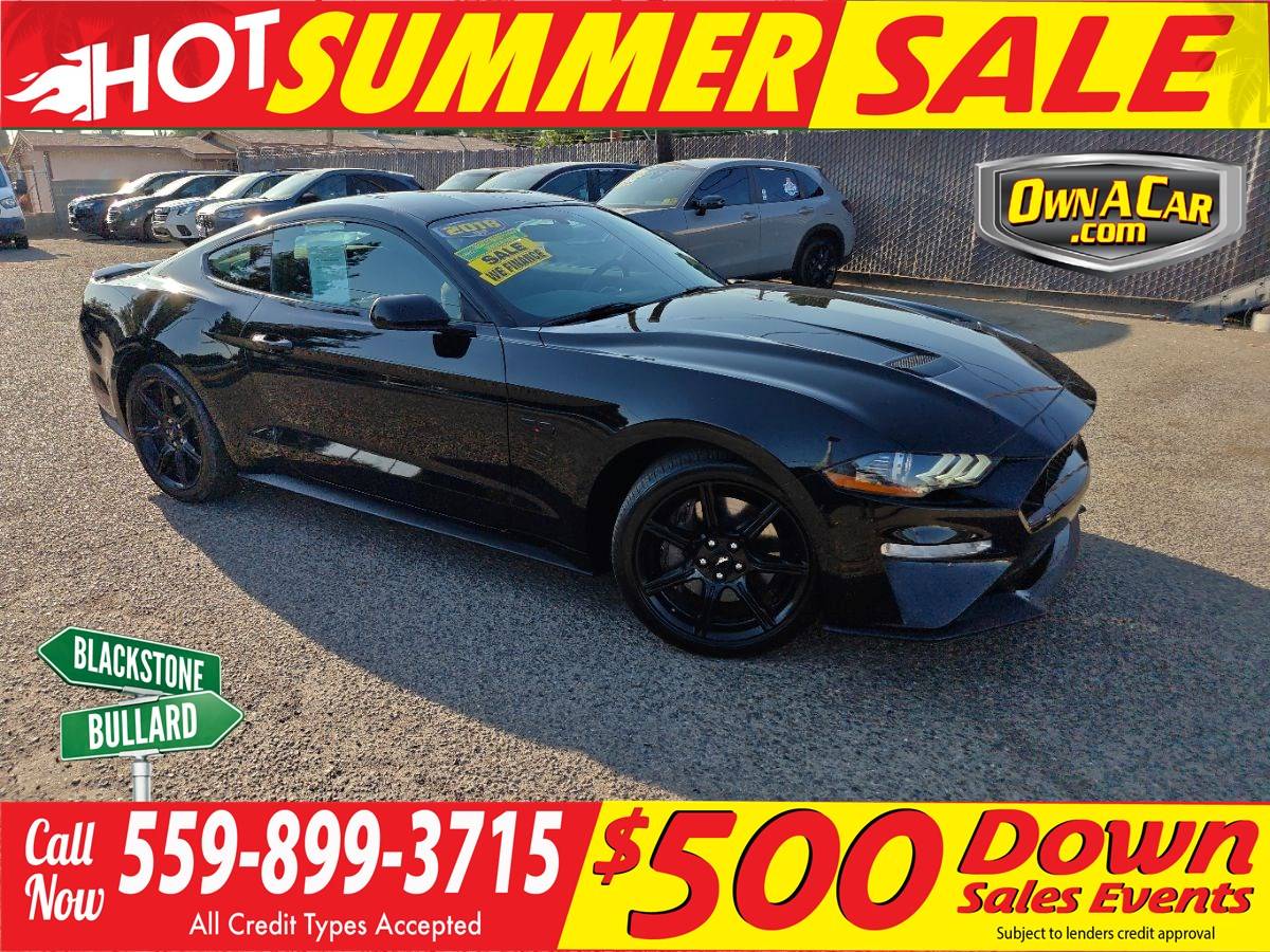 2018 Ford Mustang GT — Coupe — 73,829 mi — Fresno, CA