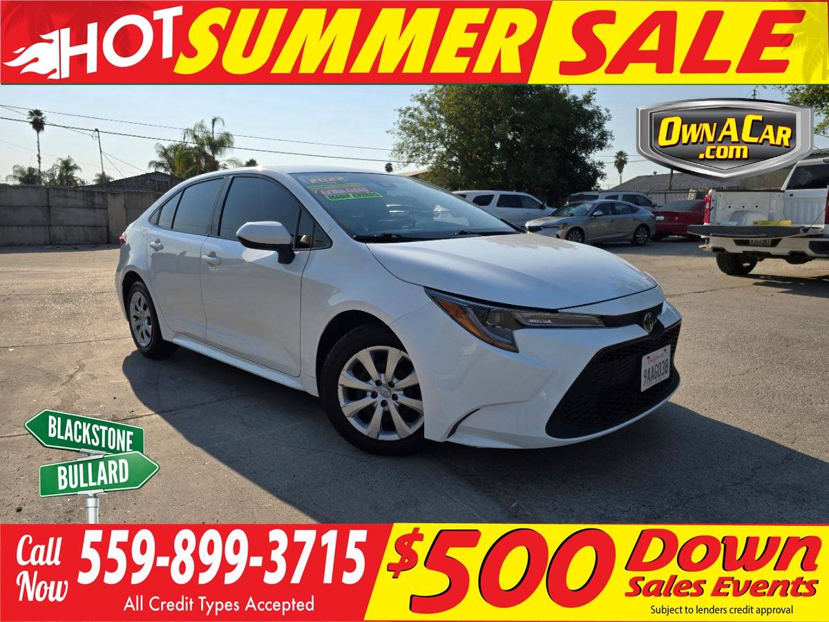 2022 Toyota Corolla LE — Sedan — 72,153 mi — Fresno, CA