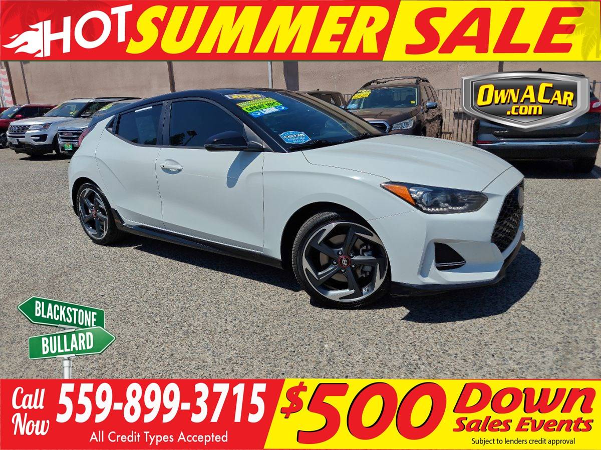 2020 Hyundai Veloster Turbo Ultimate — Hatchback — 96,945 mi — Fresno, CA