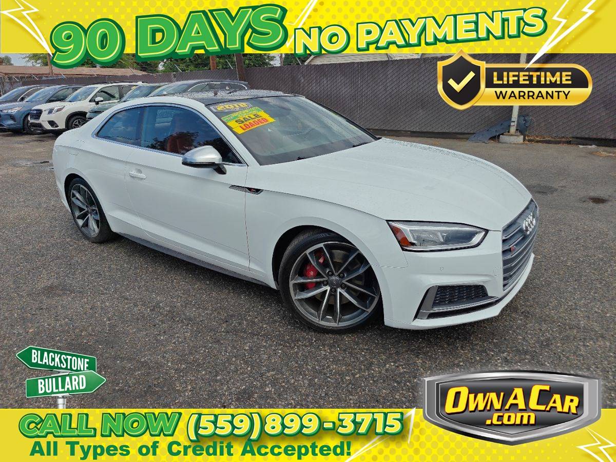 2018 Audi S5 Premium Plus — Coupe — 41,526 mi — Fresno, CA