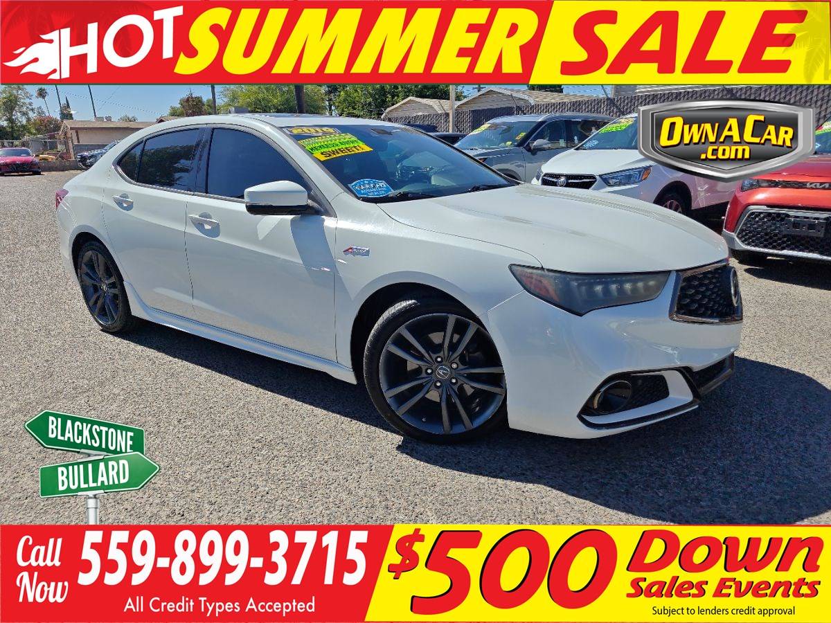 2019 Acura TLX A-Spec with Technology Package — Sedan — 104,285 mi — Fresno, CA