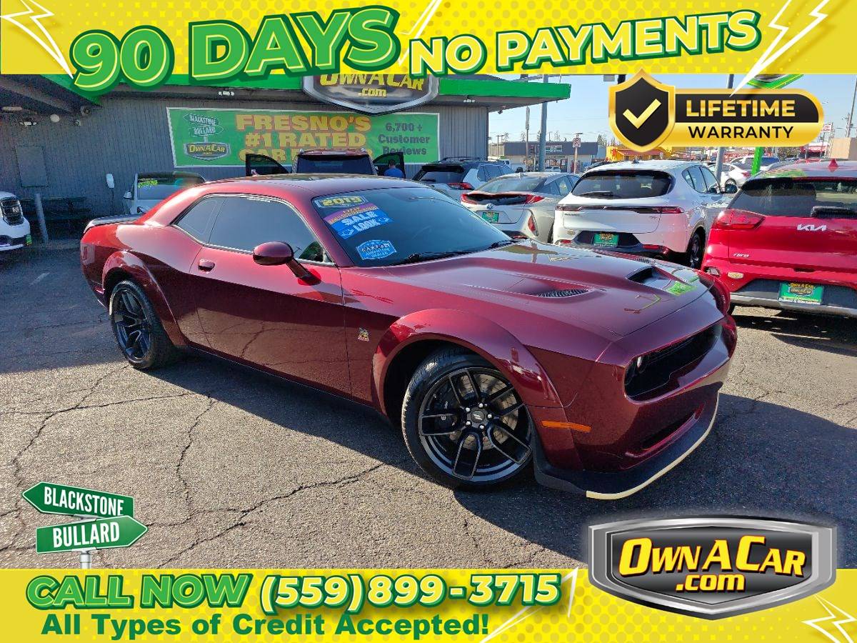 2019 Dodge Challenger R/T Scat Pack Widebody — Coupe — 43,997 mi — Fresno, CA