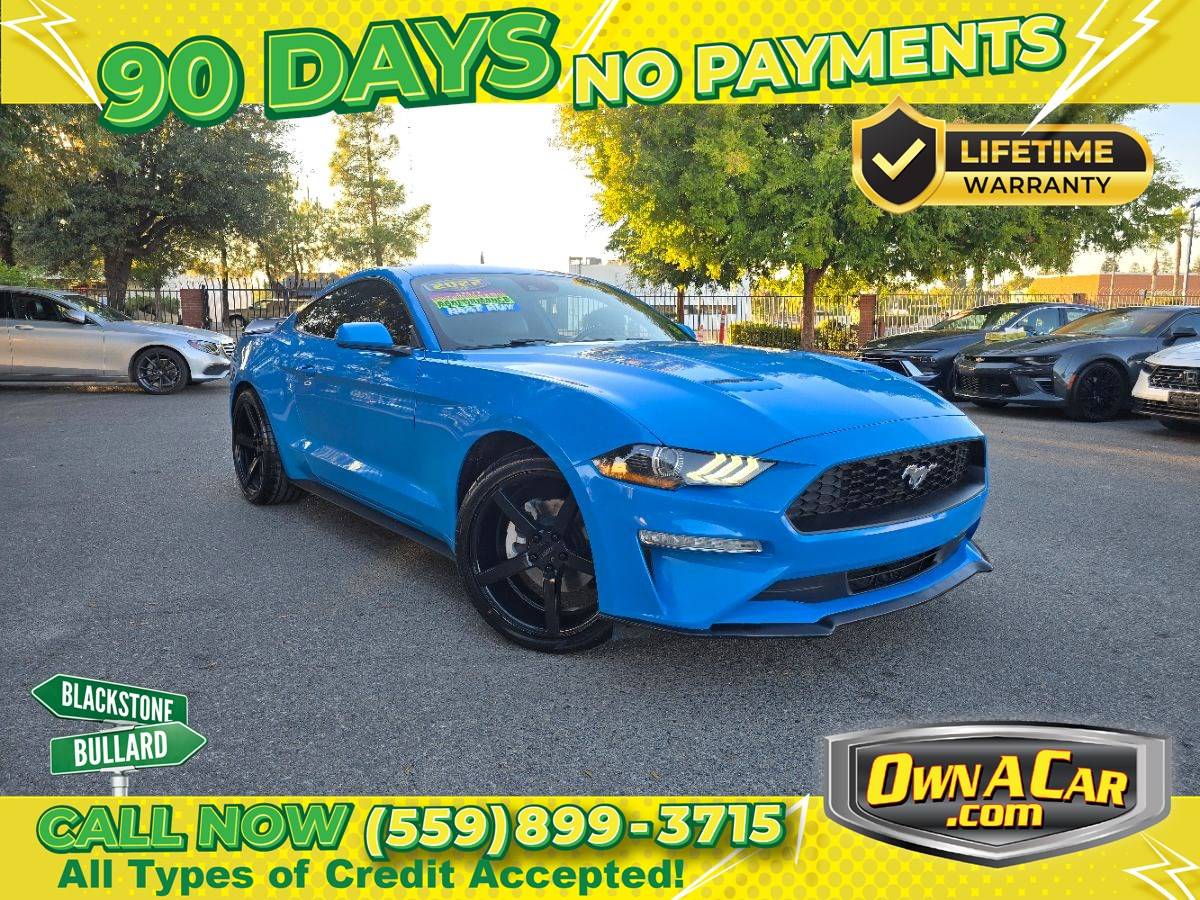 2022 Ford Mustang EcoBoost Premium — Coupe — 44,636 mi — Fresno, CA