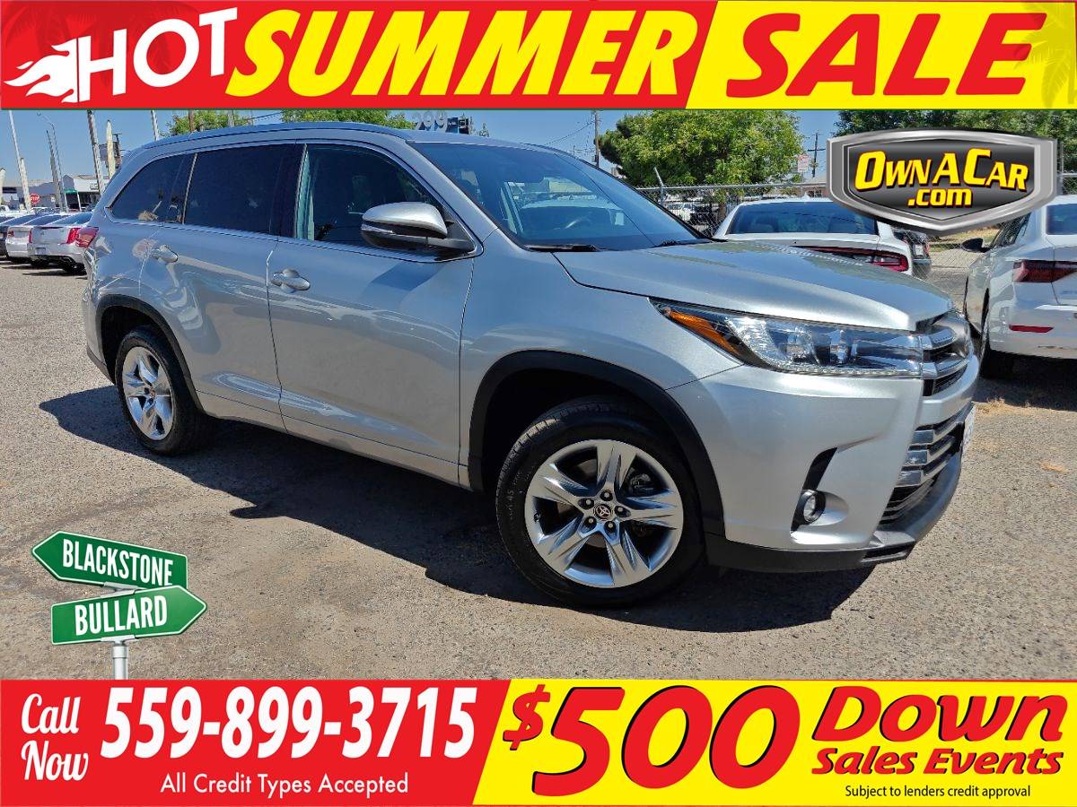 2019 Toyota Highlander Limited — SUV — 51,579 mi — Fresno, CA