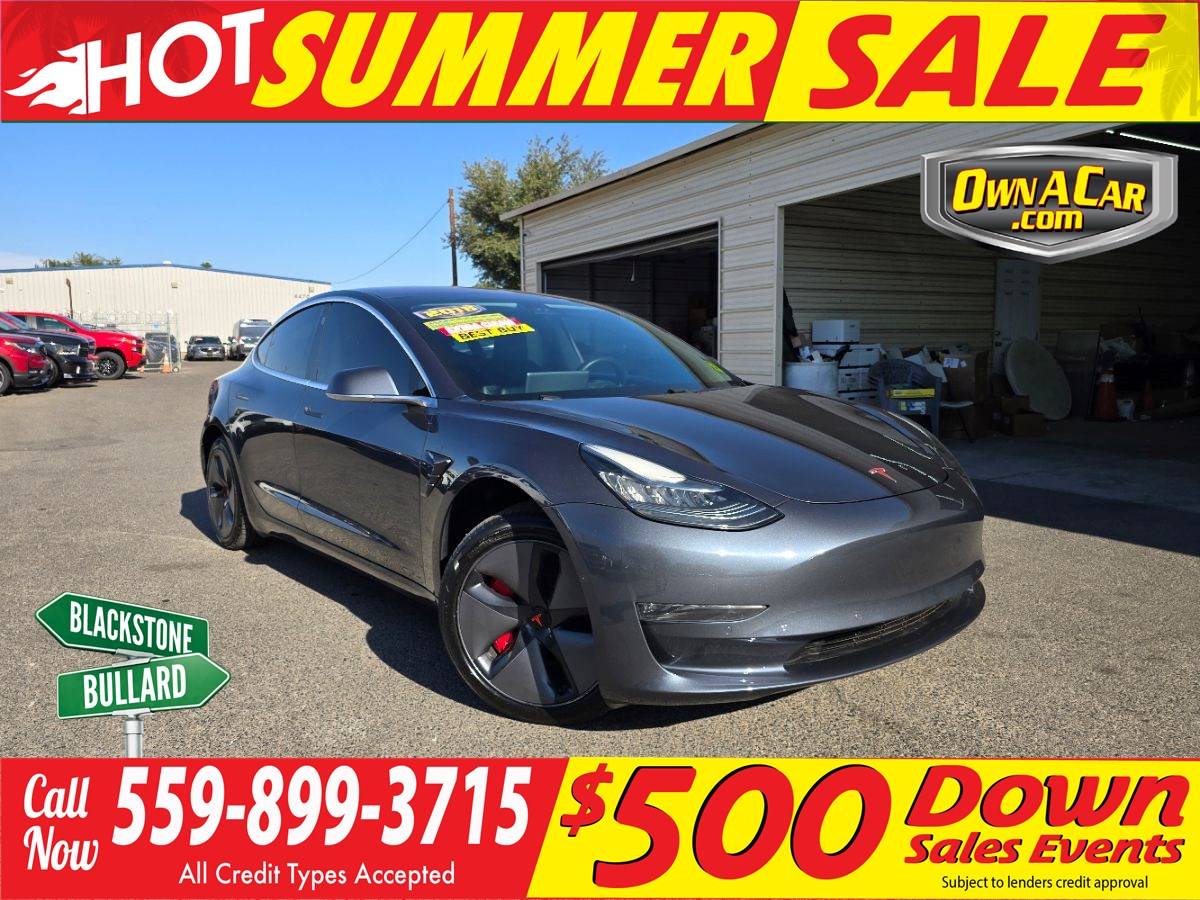2018 Tesla Model 3 Long Range — Sedan — 60,049 mi — Fresno, CA