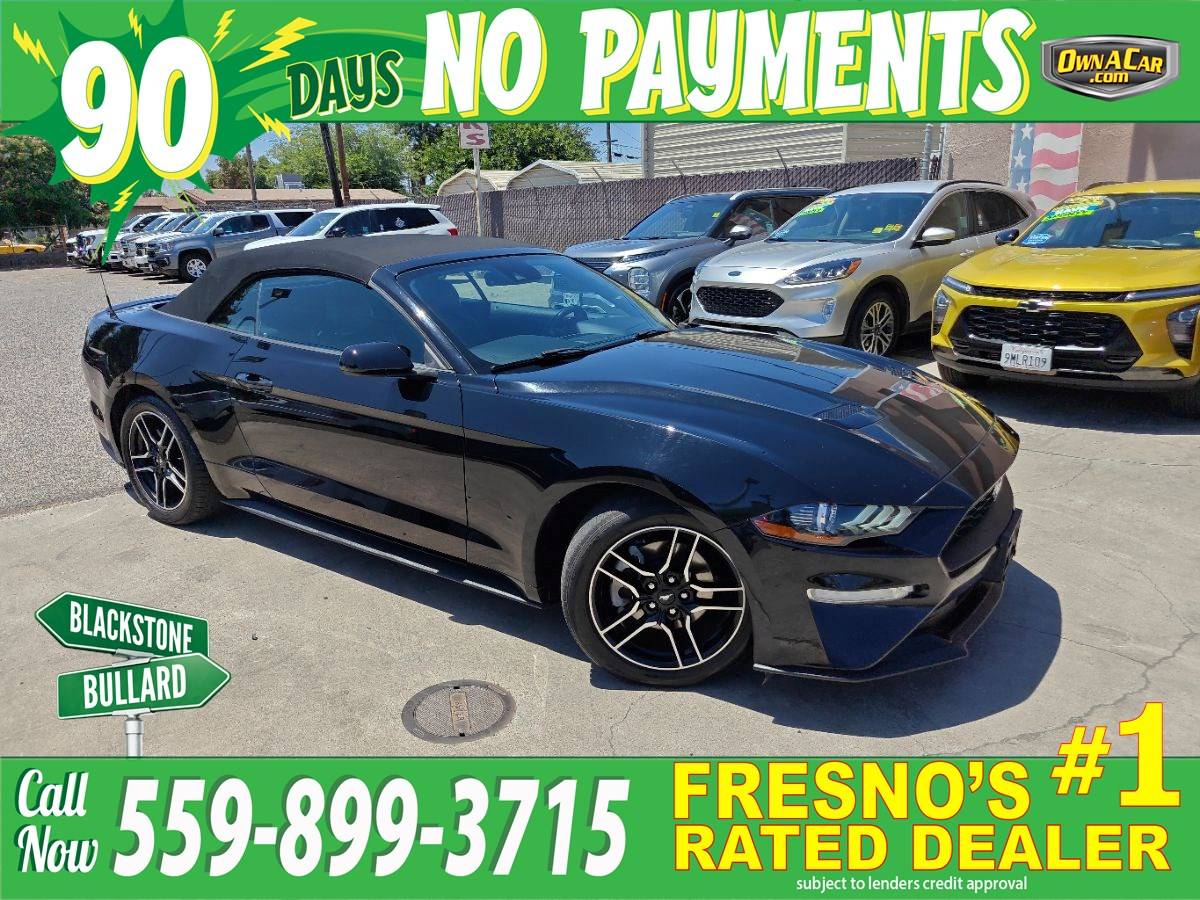 2021 Ford Mustang EcoBoost Premium — Convertible — 75,825 mi — Fresno, CA