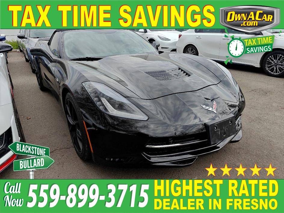 2016 Chevrolet Corvette 3LT — Convertible — 75,349 mi — Fresno, CA