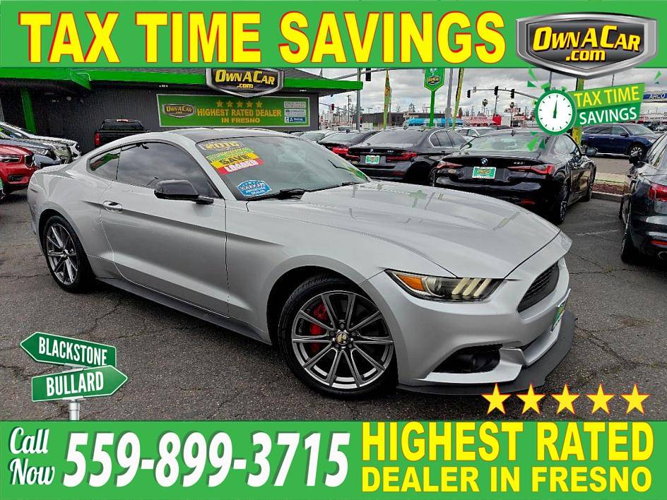 2016 Ford Mustang EcoBoost — Coupe — 102,989 mi — Fresno, CA