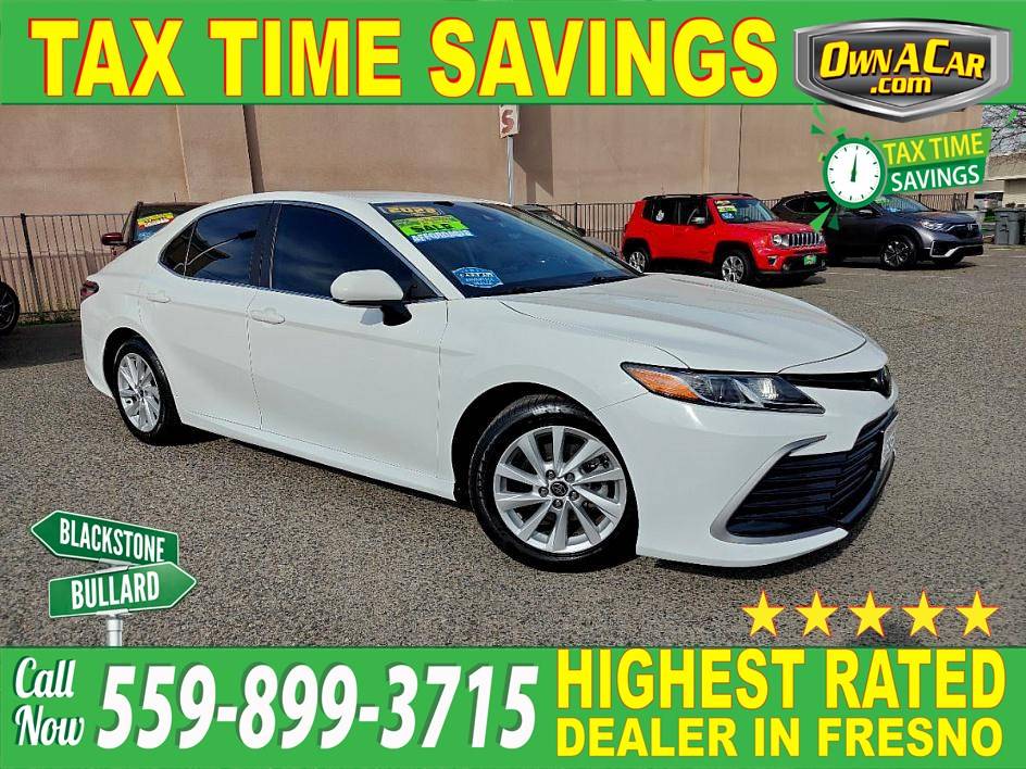 2022 Toyota Camry LE — Sedan — 77,436 mi — Fresno, CA