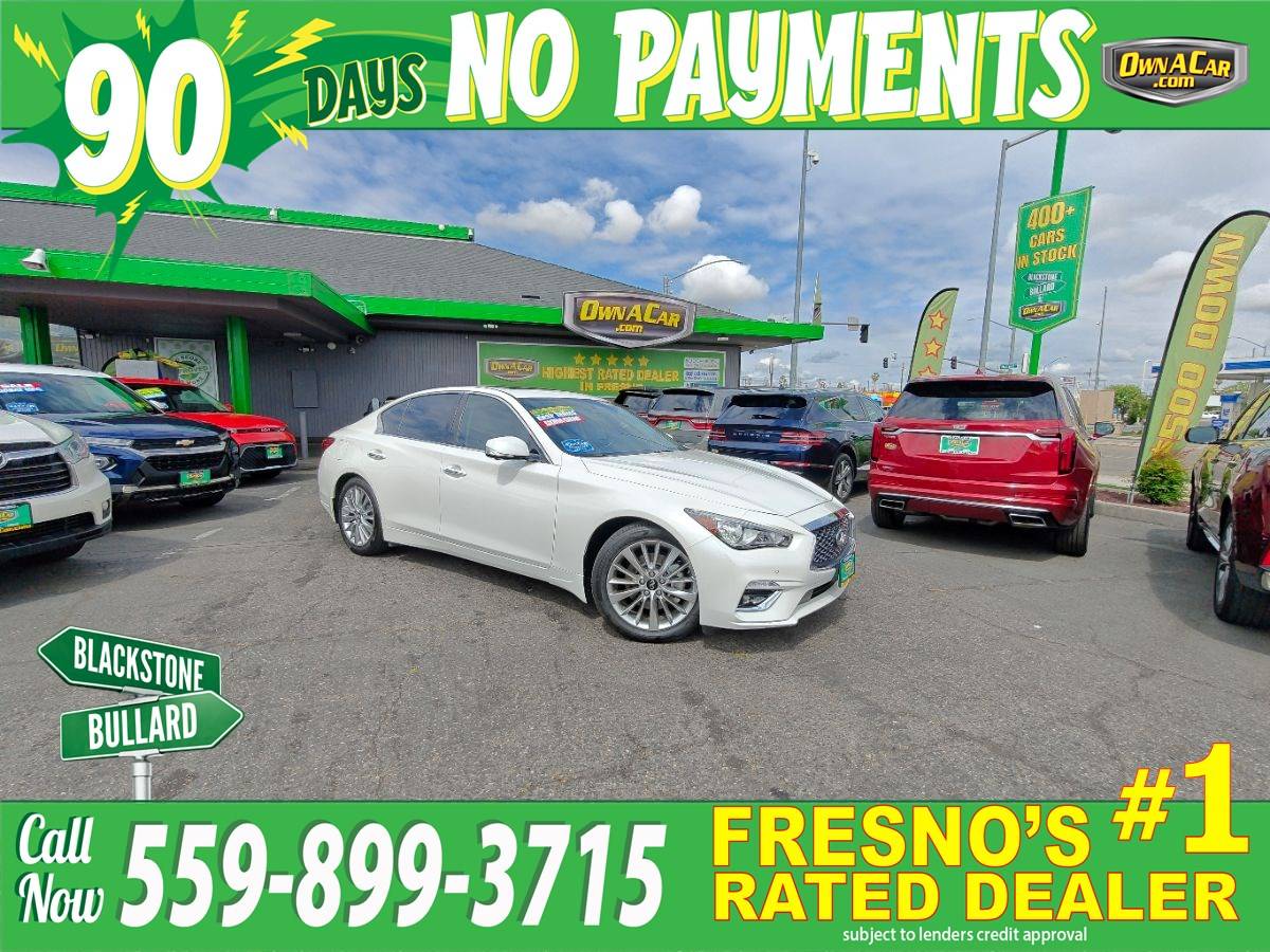 2021 INFINITI Q50 3.0t LUXE — Sedan — 49,568 mi — Fresno, CA