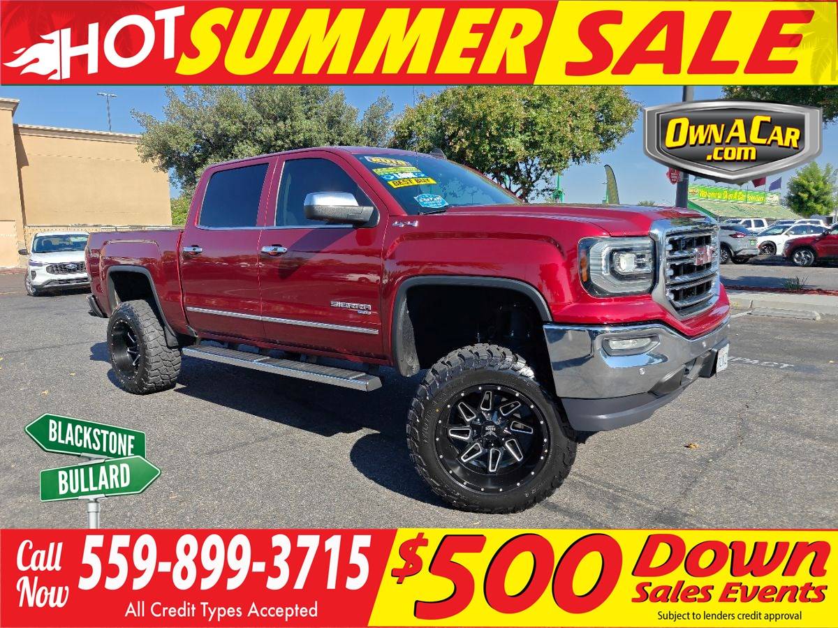 2018 GMC Sierra 1500 SLT — Pickup Truck — 94,706 mi — Fresno, CA