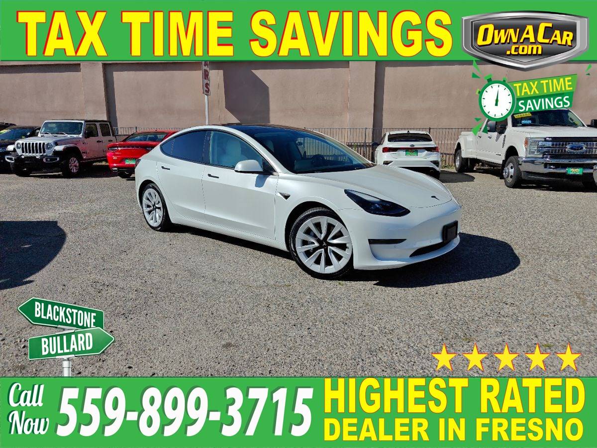 2021 Tesla Model 3 Long Range — Sedan — 45,627 mi — Fresno, CA