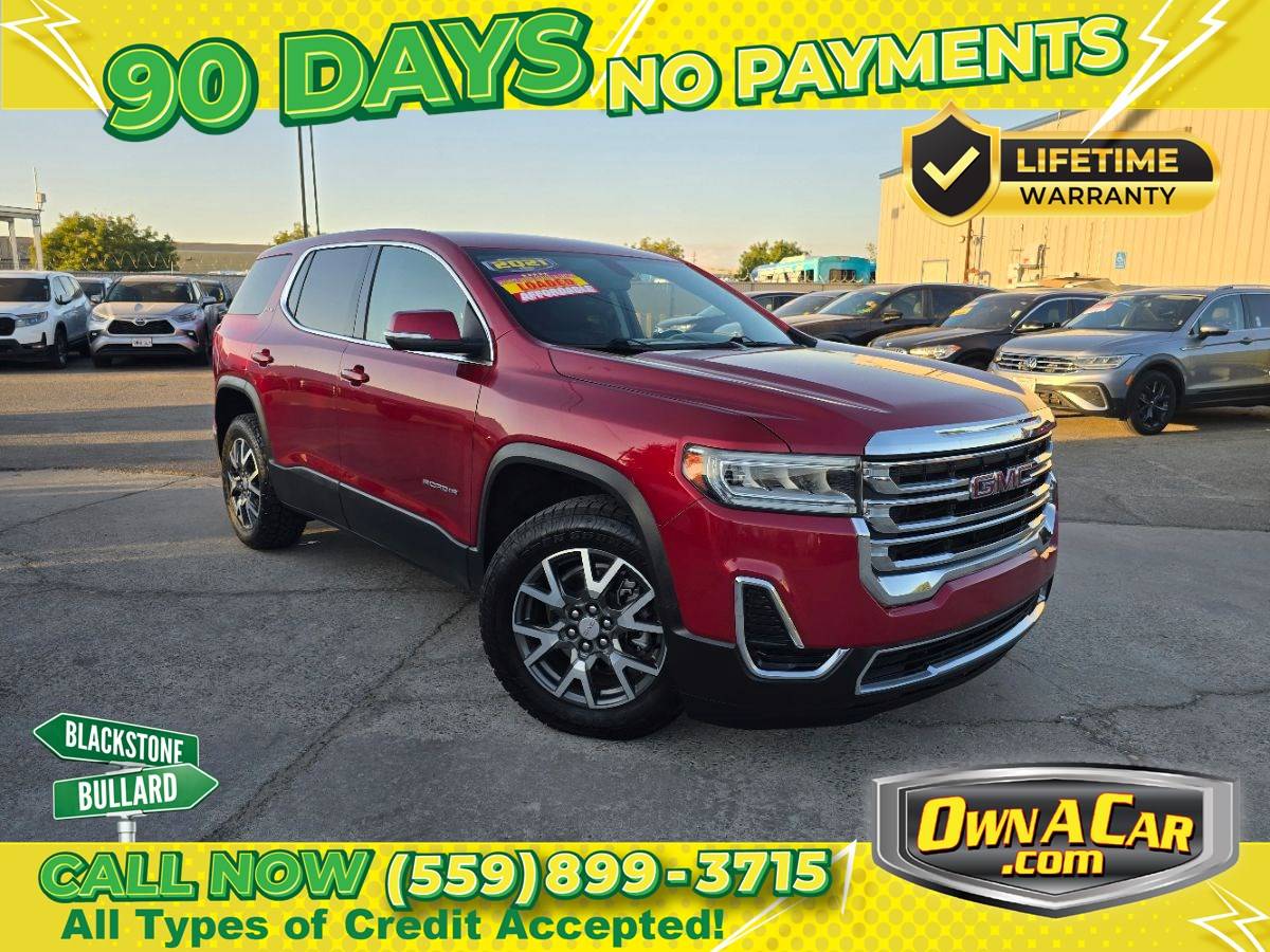 2021 GMC Acadia SLE — SUV — 55,705 mi — Fresno, CA