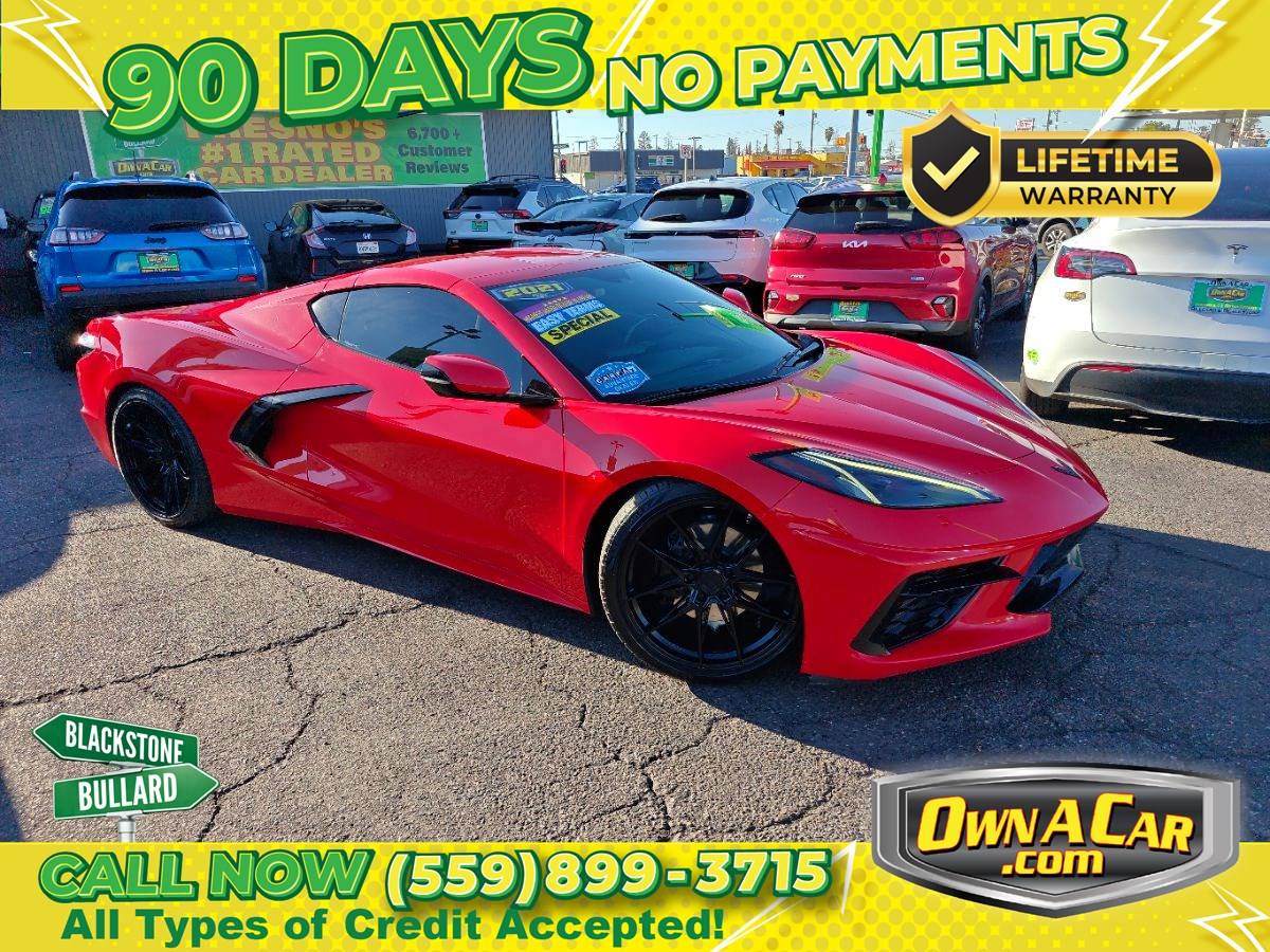 2021 Chevrolet Corvette 1LT — Coupe — 37,273 mi — Fresno, CA