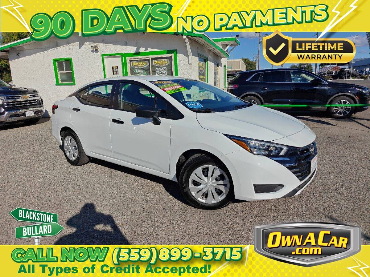 2025 Nissan Versa S — Sedan — 7,323 mi — Fresno, CA