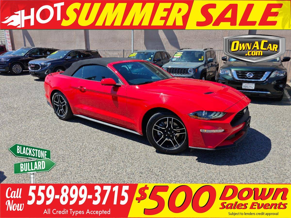 2021 Ford Mustang EcoBoost Premium — Convertible — 68,698 mi — Fresno, CA