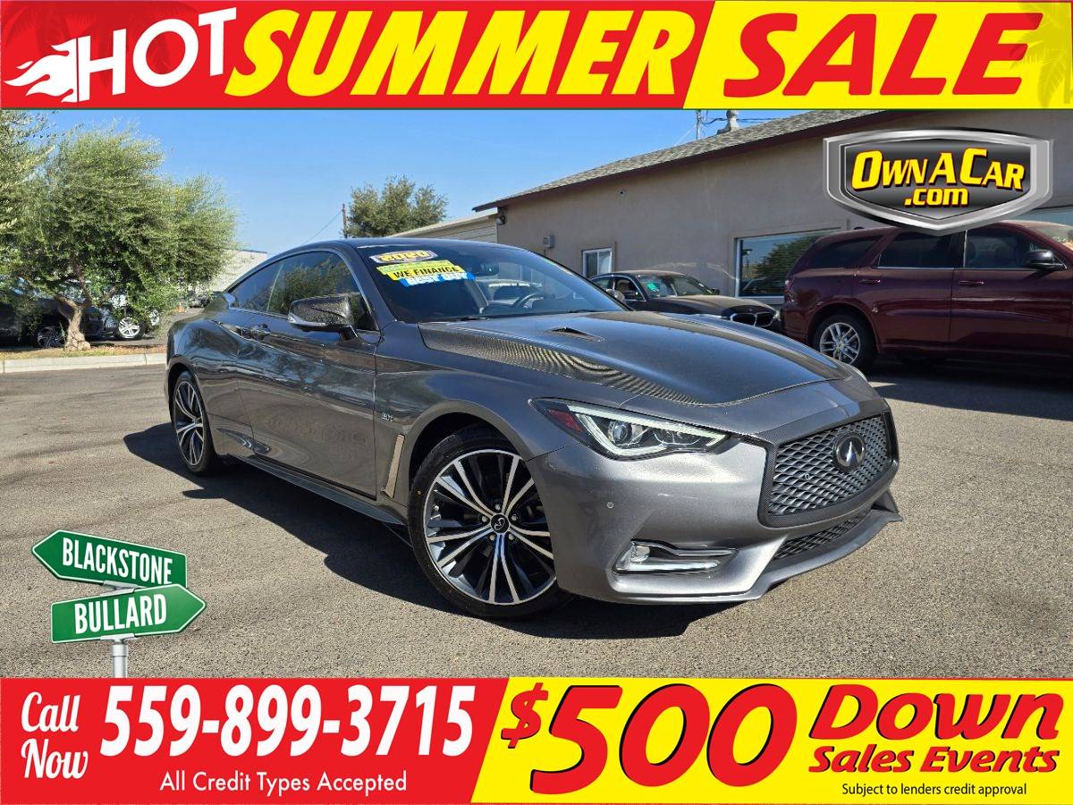 2020 INFINITI Q60 3.0t LUXE — Coupe — 48,193 mi — Fresno, CA