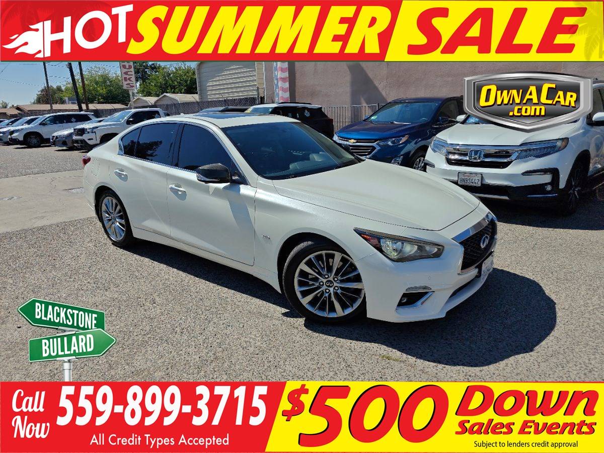 2019 INFINITI Q50 3.0t LUXE — Sedan — 61,887 mi — Fresno, CA