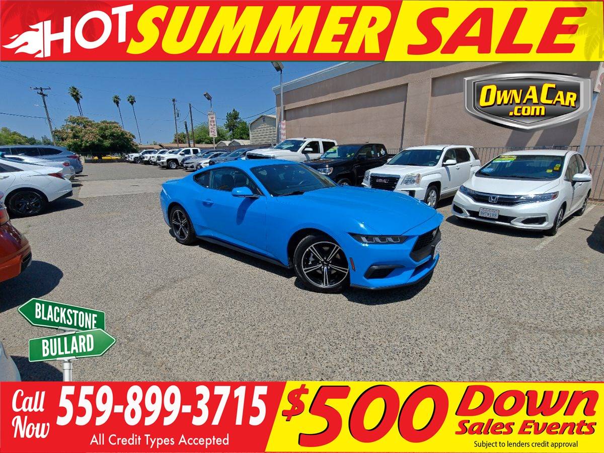 2024 Ford Mustang EcoBoost Premium — Coupe — 22,137 mi — Fresno, CA