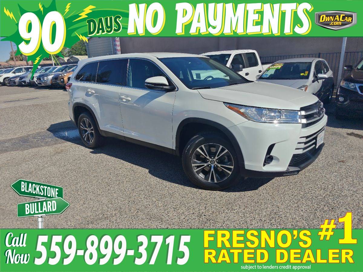 2019 Toyota Highlander LE V6 — SUV — 87,315 mi — Fresno, CA