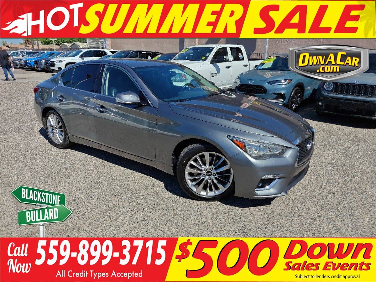 2019 INFINITI Q50 3.0t LUXE — Sedan — 76,134 mi — Fresno, CA