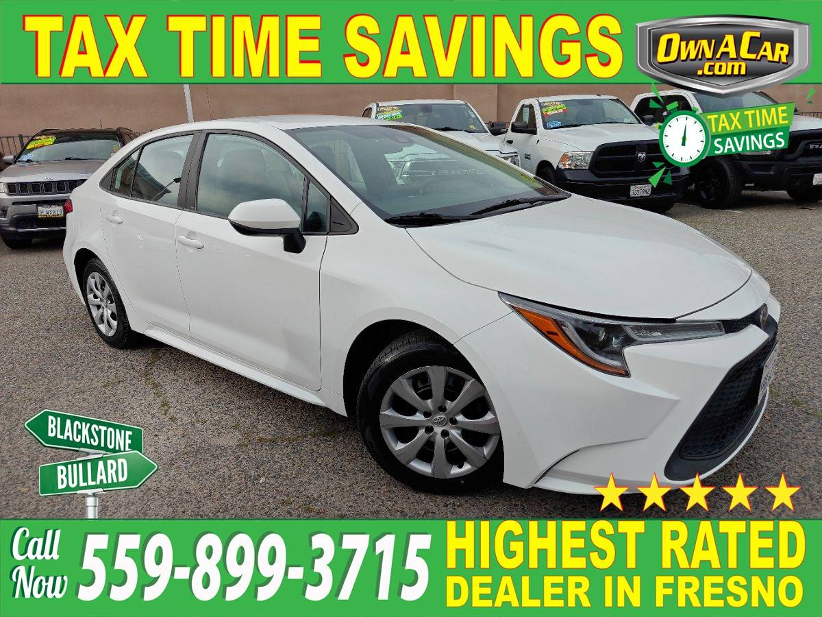 2022 Toyota Corolla LE — Sedan — 98,989 mi — Fresno, CA