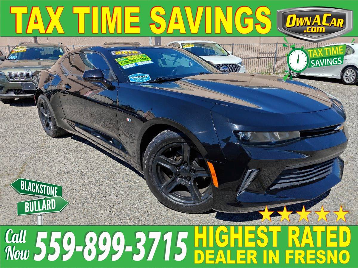 2018 Chevrolet Camaro 1LT — Coupe — 134,059 mi — Fresno, CA