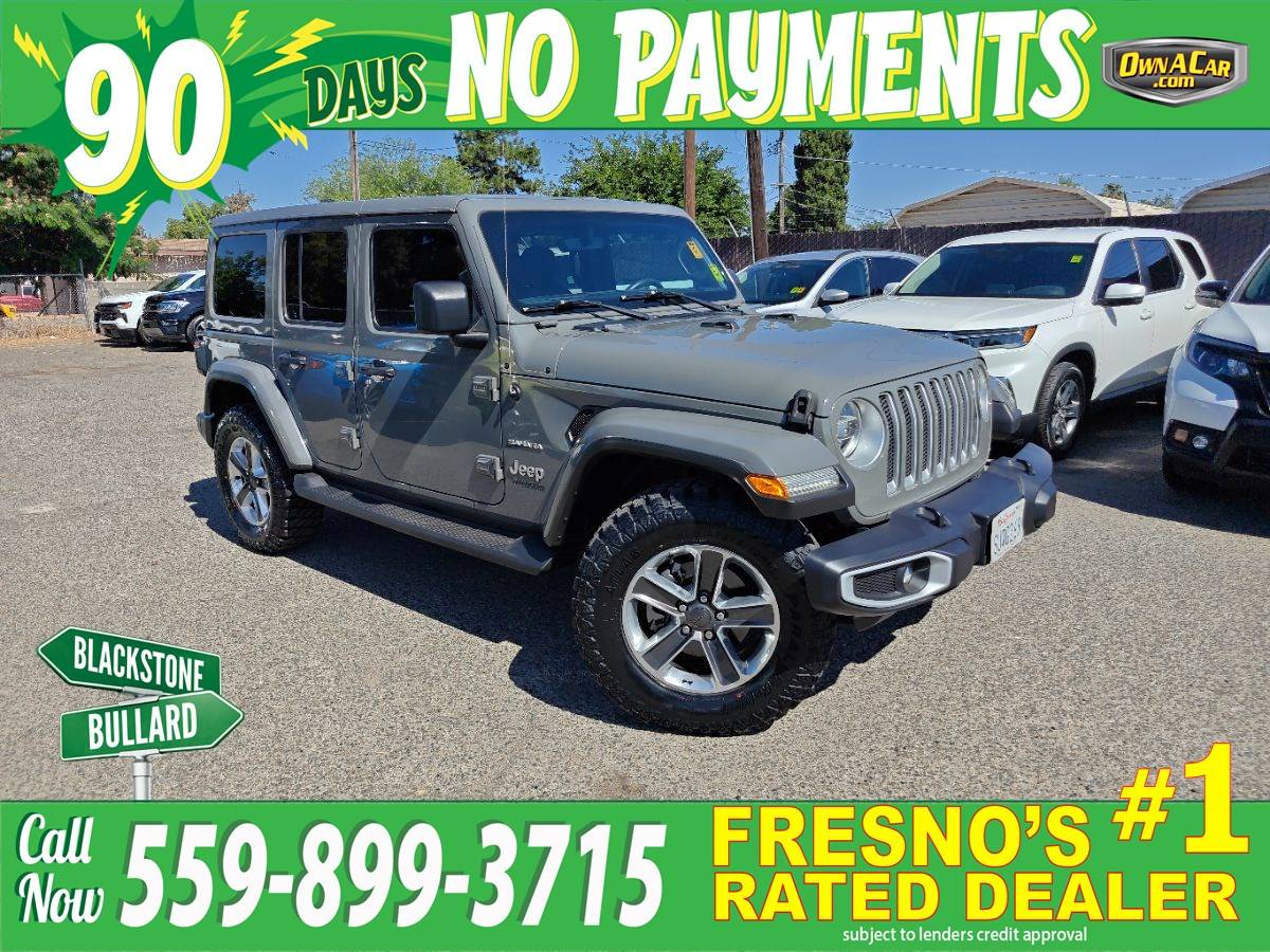 2021 Jeep Wrangler Sahara — SUV — 53,697 mi — Fresno, CA