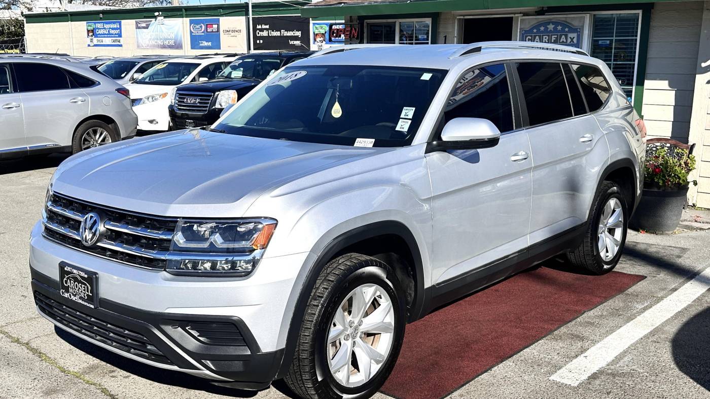2018 Volkswagen Atlas S — SUV — 122,794 mi — Vallejo, CA