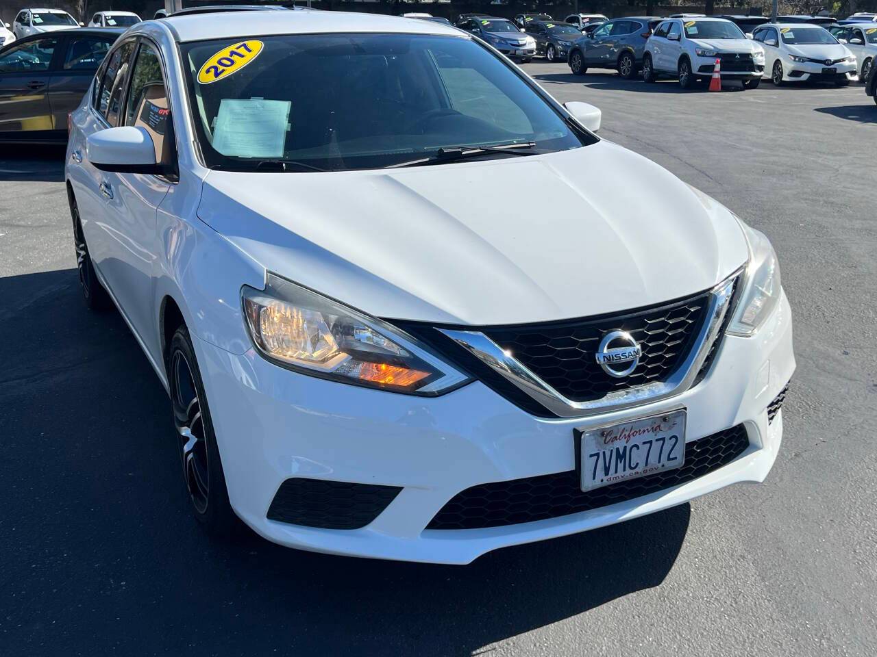 2017 Nissan Sentra SV — Sedan — 121,334 mi — Davis, CA