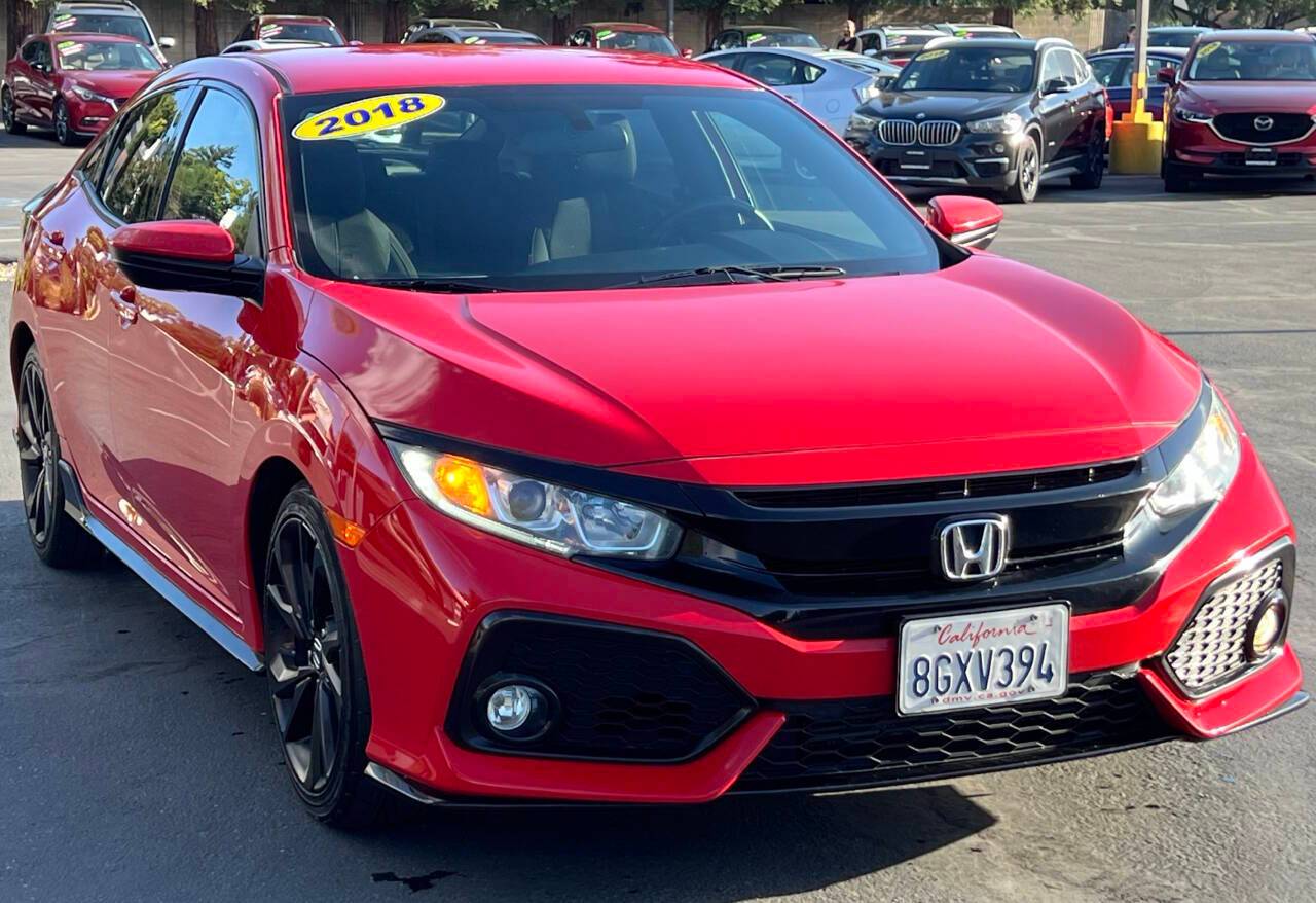 2018 Honda Civic Sport — Hatchback — 100,390 mi — Davis, CA