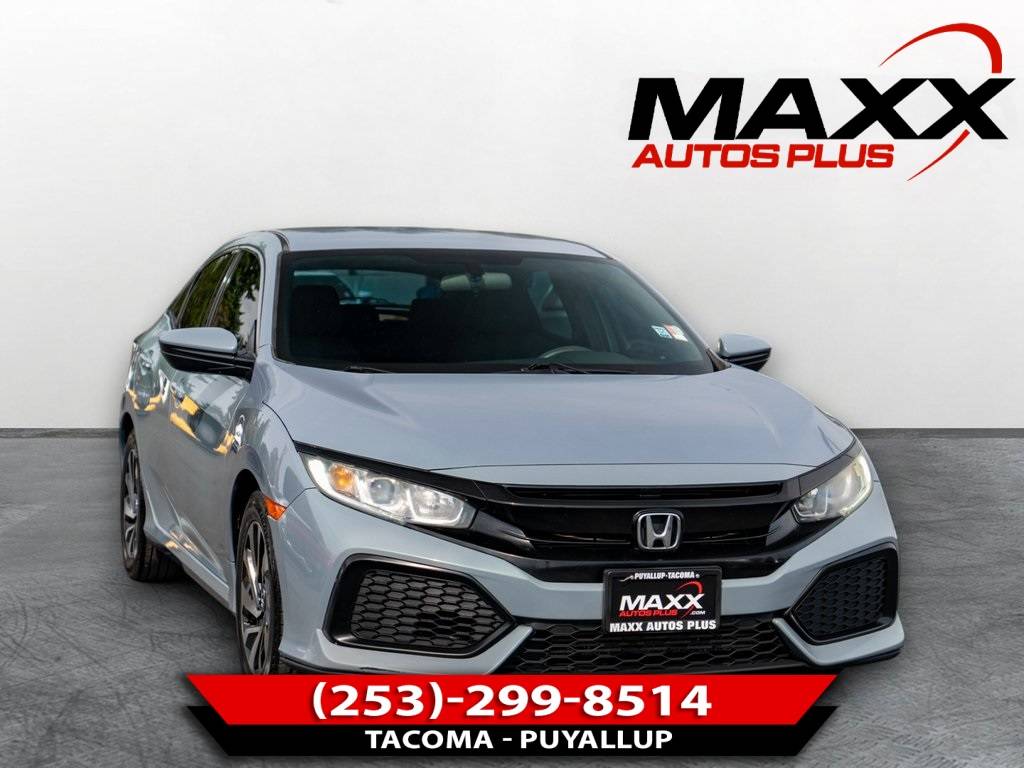 2017 Honda Civic LX — Hatchback — 85,767 mi — Puyallup, WA