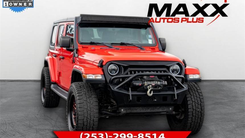 2018 Jeep Wrangler Sahara — SUV — 51,760 mi — Puyallup, WA