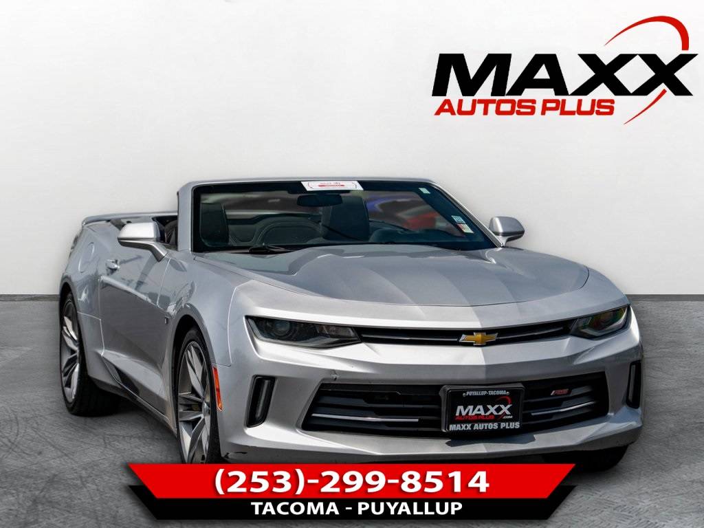 2017 Chevrolet Camaro 1LT — Convertible — 66,329 mi — Puyallup, WA