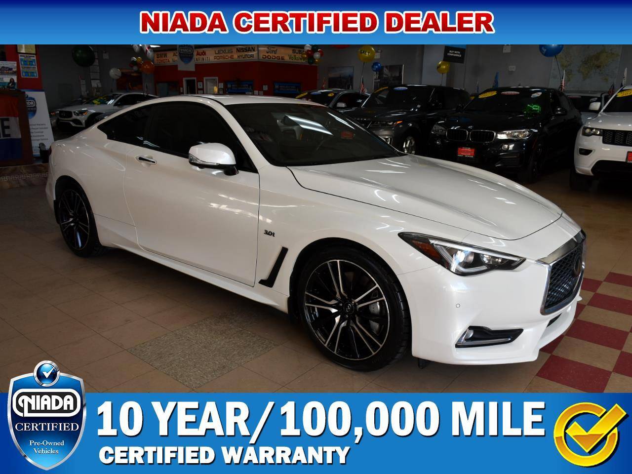 2019 INFINITI Q60 3.0t PURE — Coupe — 45,656 mi — Long Island City, NY