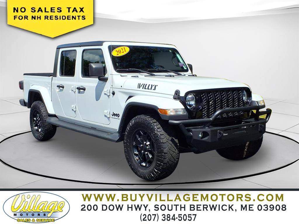2021 Jeep Gladiator Willys — Pickup Truck — 62,015 mi — South Berwick, ME