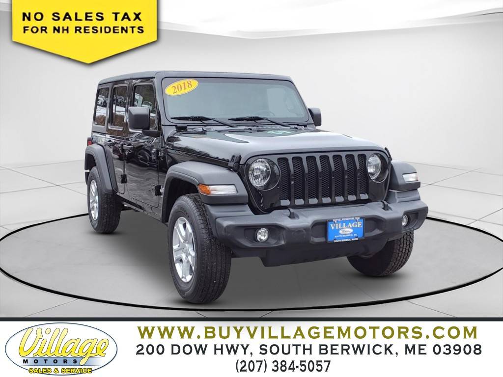 2018 Jeep Wrangler Sport S — SUV — 91,386 mi — South Berwick, ME