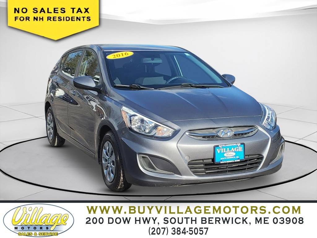 2016 Hyundai Accent SE — Hatchback — 73,494 mi — South Berwick, ME