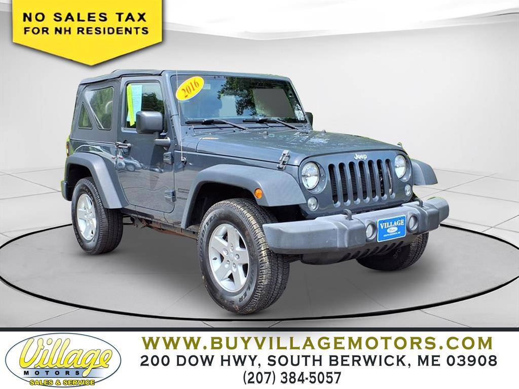 2016 Jeep Wrangler Sport — SUV — 76,246 mi — South Berwick, ME