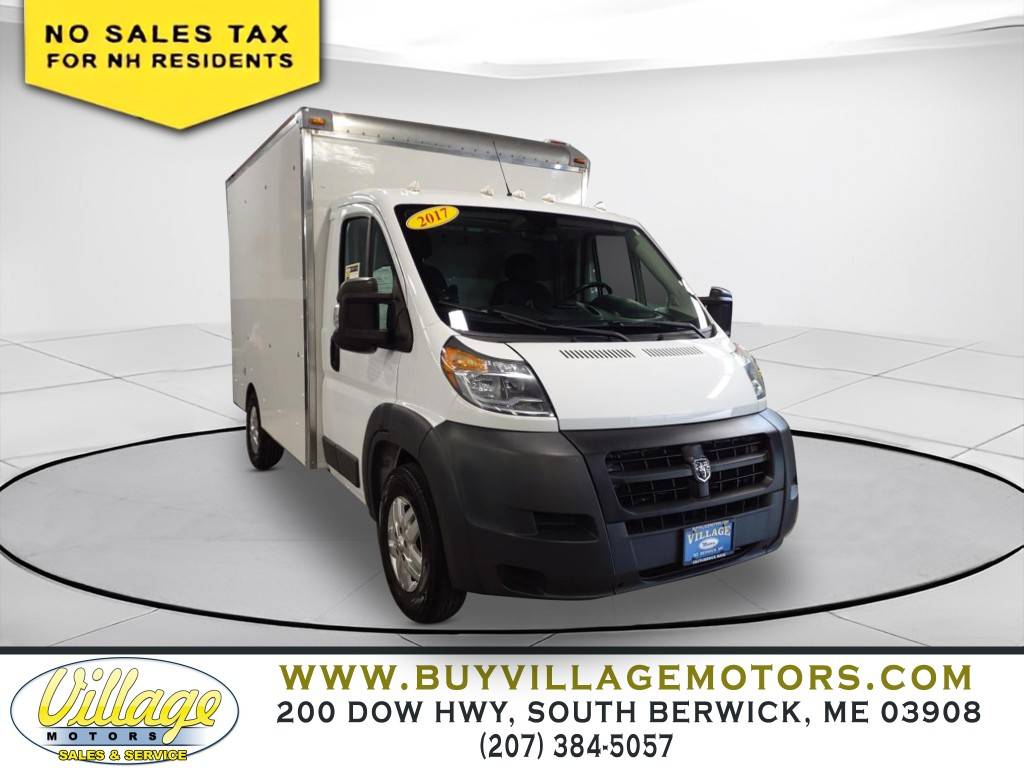 2017 Ram ProMaster Cutaway 3500 — Chassis Cab Truck — 98,548 mi — South Berwick, ME